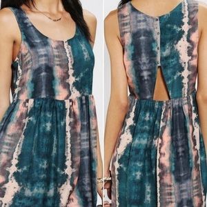 Emote tie-dye dress